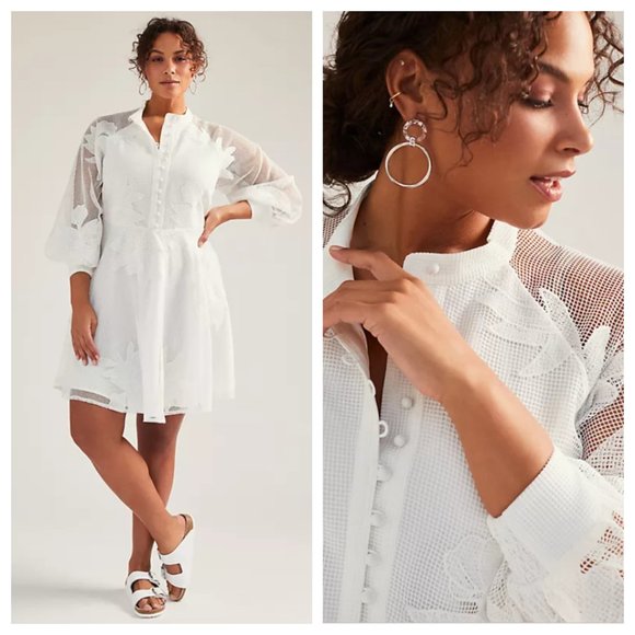 Anthropologie Dresses & Skirts - NWT Anthropologie Mare Mare Sabine Embroidered Mini Dress XS